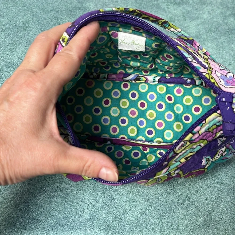 EUC Vera Bradley Quilted Colourful Cotton Crossbody Bag - Picture 9 of 10